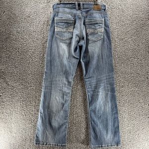 BKE Denim Men's Tyler Straight Leg Denim Blue Jeans Sz 34 R